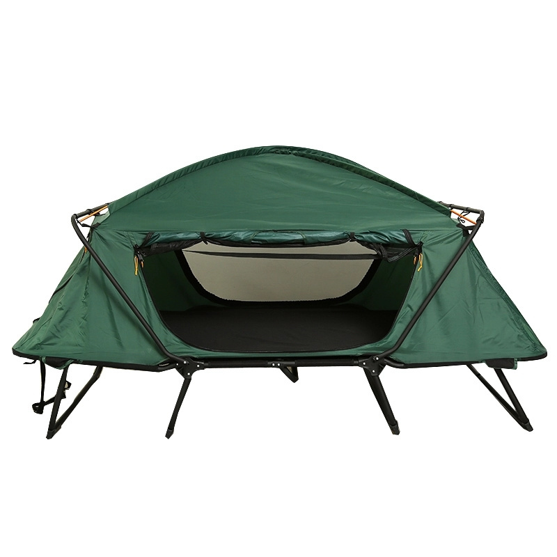 Outdoor Fishing Tent 4 Season Family Luxury Tent Camping Waterproof 1-2 Person Off Ground Sleeping Bed Tents