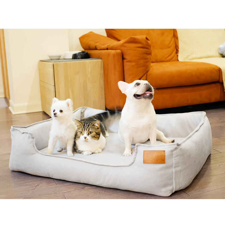 Comfortable Custom Size xl xxl Washable Orthopedic Memory Foam Pet Beds for Large Dogs