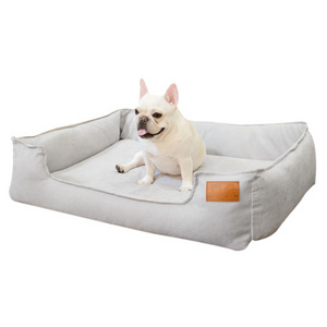 Comfortable Custom Size xl xxl Washable Orthopedic Memory Foam Pet Beds for Large Dogs