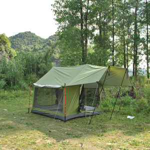 CZX-602 Outdoor Car Rear cabin Tent Car Rear Tent,4 person carin tent with canopy,Familly Cabin Tent with Screen Room