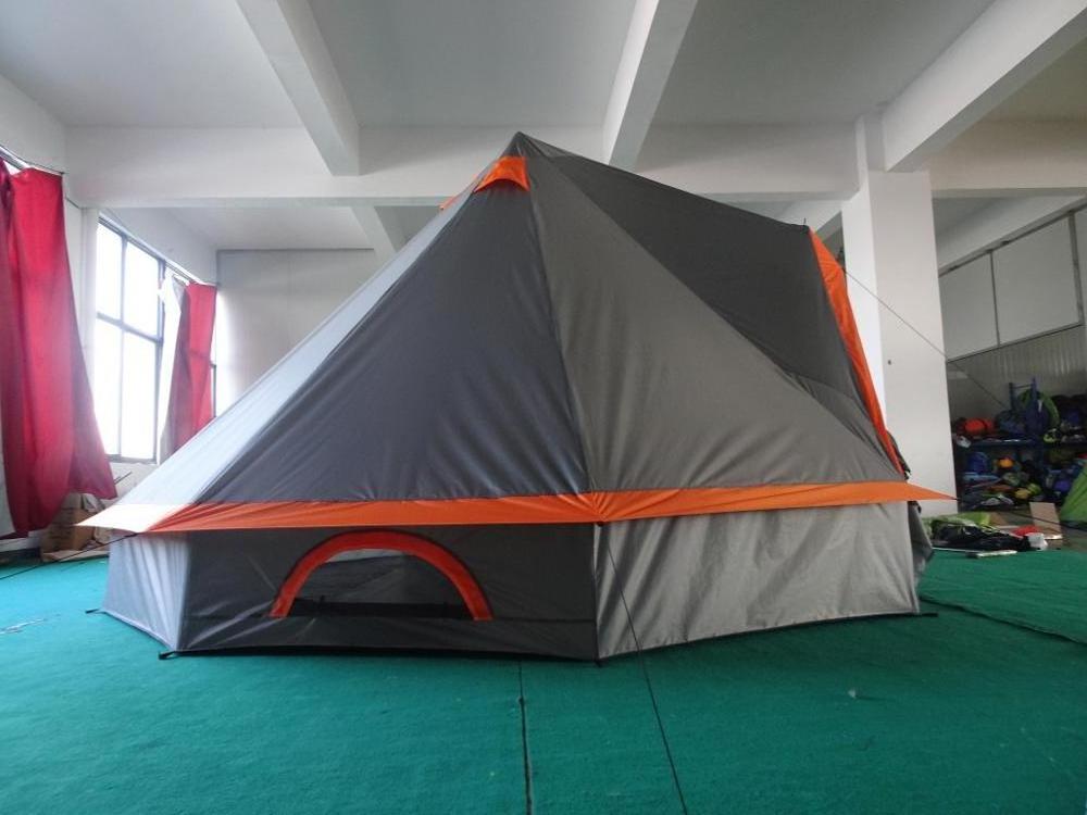 CZX-310 Luxury Outdoor Waterproof Four Season Family Camping and Winter Glamping Yurt Bell Tent with Mosquito Screen Door