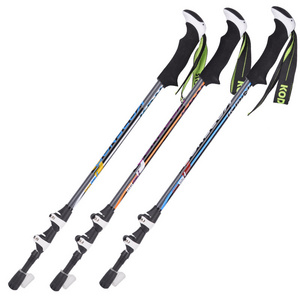 Telescopic Adjustable Climbing Aluminum 7075 Nordic Walking Stick For Hiking Ski Trekking Pole For Men And Women