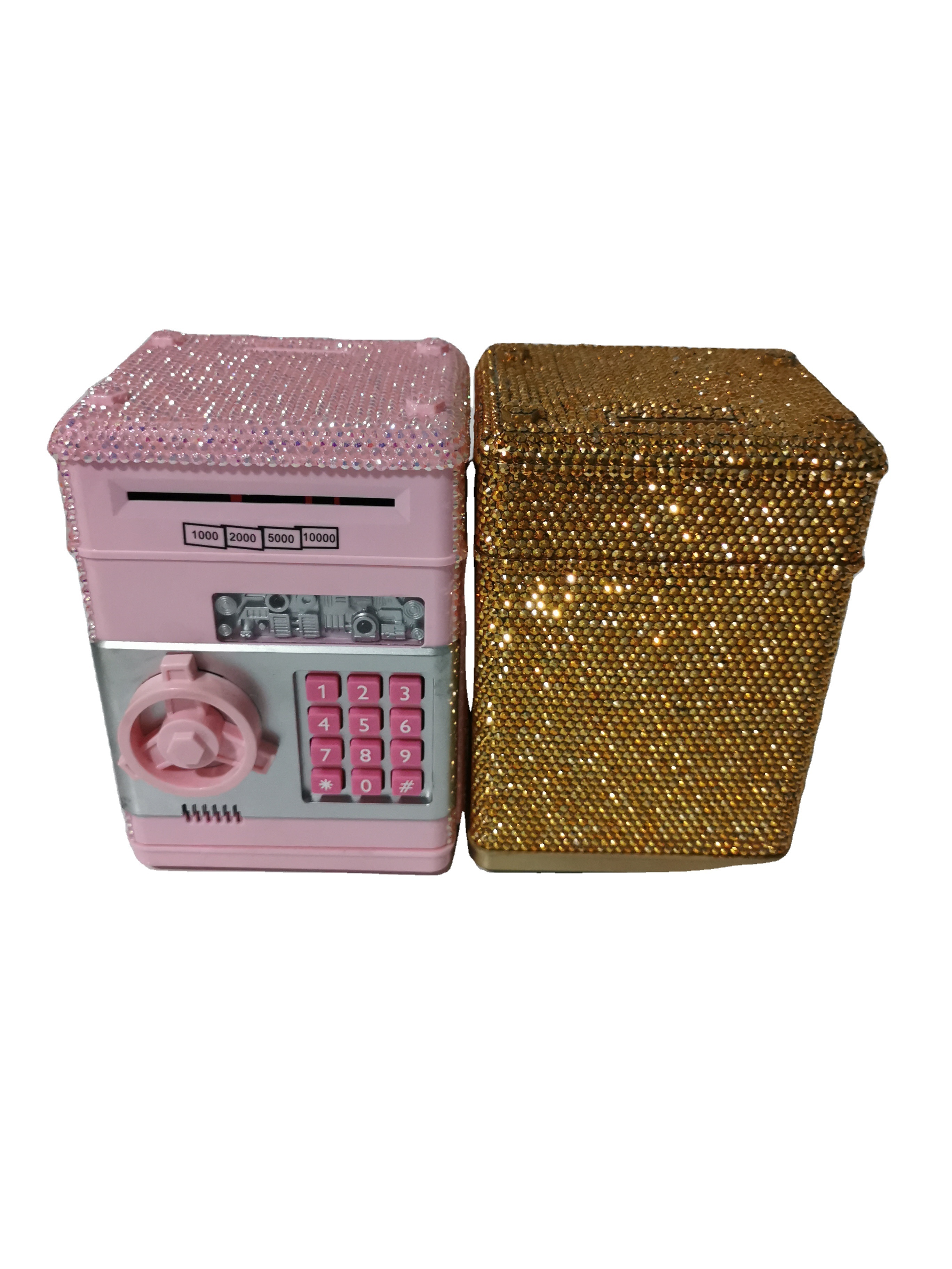 Wholesale Piggy Bank Safe Money Box Children Digital Coins Cash Saving Safe Atm piggy bank