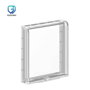 Type 86 Hidden Ultra-Light Bathroom Switch Transparent Protective Sleeve Wall Ultra-Thin Paste Switch Splash Box