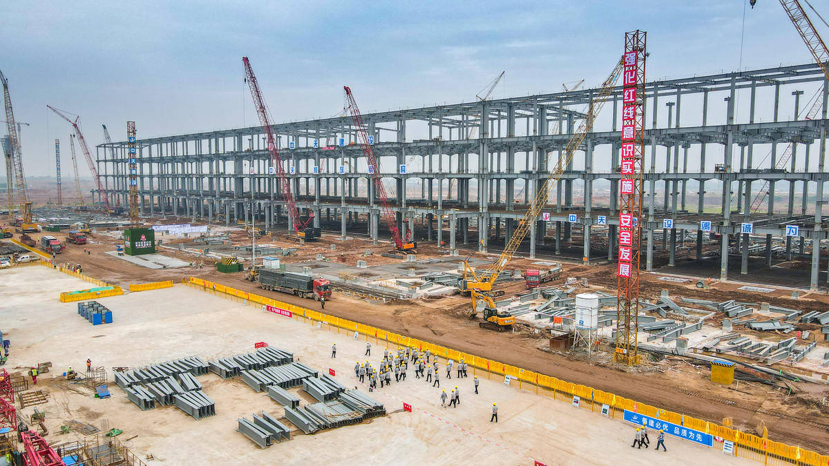 Airport Transfer Center Project-Main Terminal Steel Structure