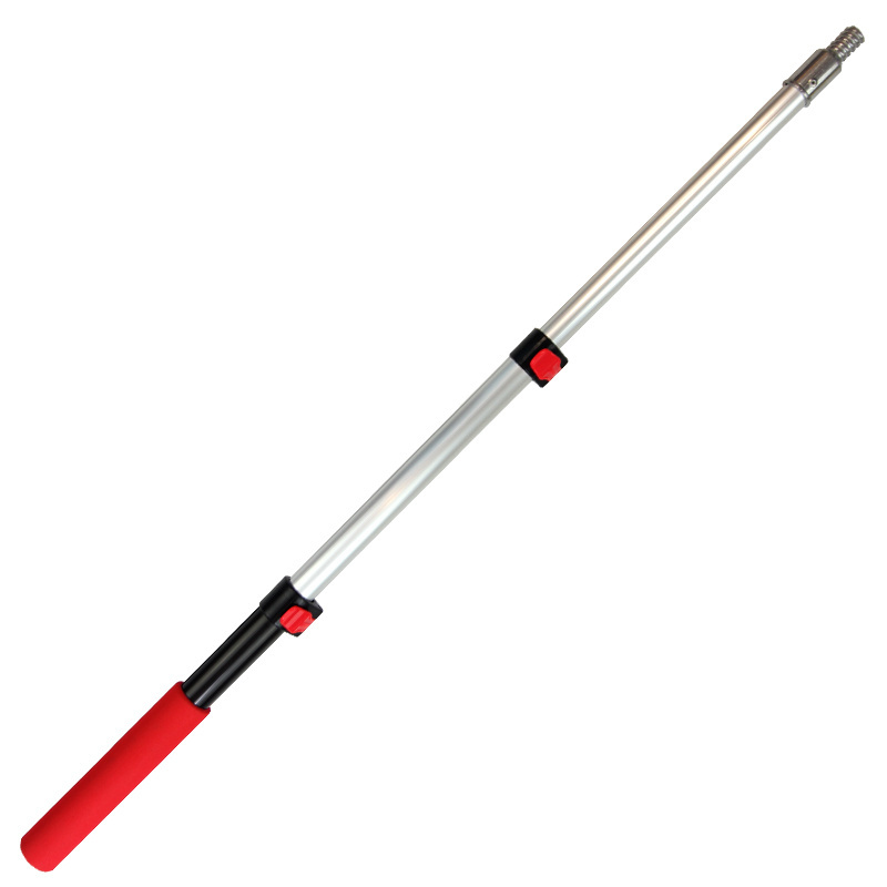 3ft Multi-Aluminum Telescopic Pole DIY Steel Cleaning Tool with Long Handle for Household Use OEM Customization Supported