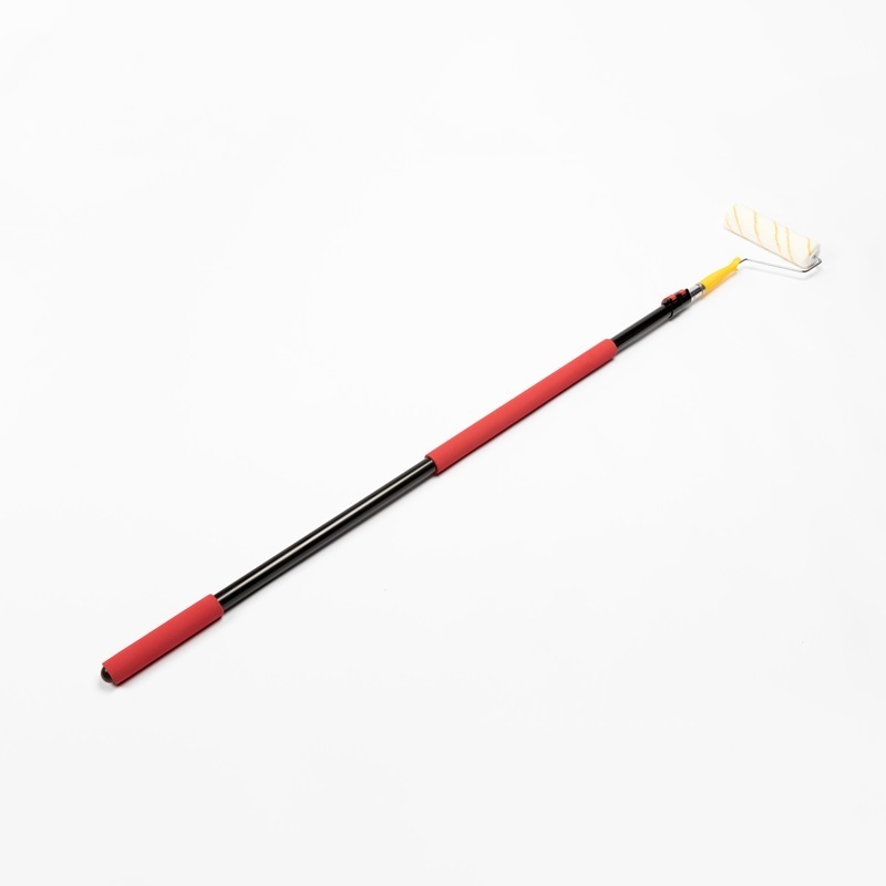 High Reach aluminum telescopic paint roller extension pole with extendable paint roller