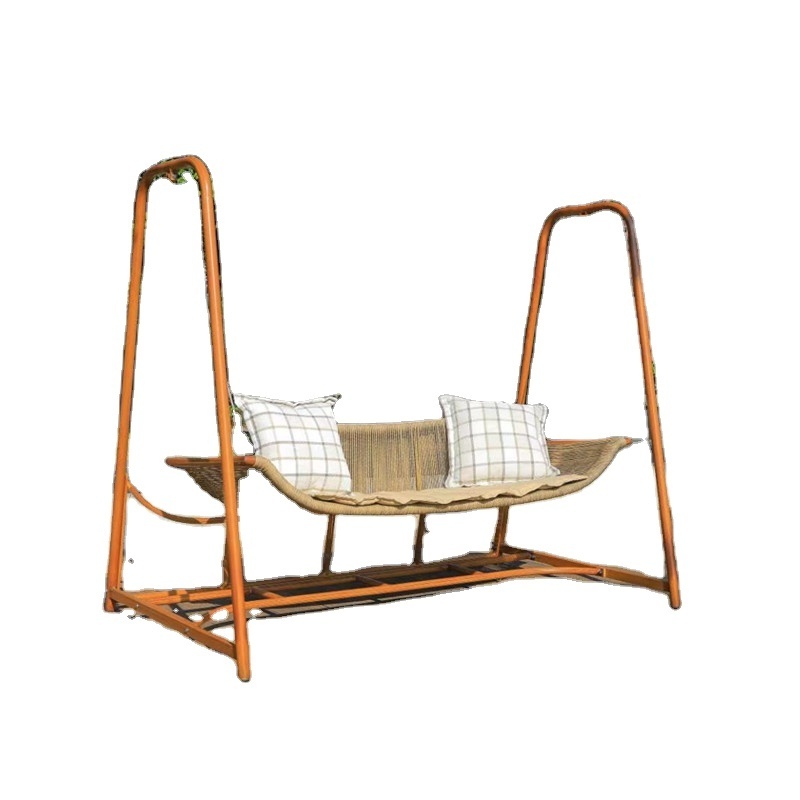 Outdoor swing courtyard outdoor garden leisure swing villa hammock indoor double hanging chair