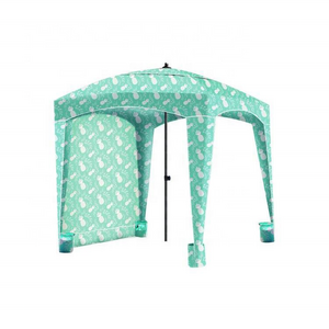 2024 NEW outdoor garden hotel seaside tent sun shelter beach cabana umbrella sunshade canopy folding umbrella