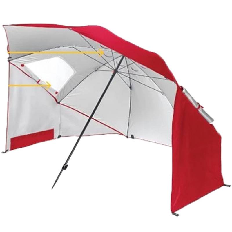 Fancy New Portable Multi-Function Sports Beach Tent Umbrella Outdoor Design Window Fishing Beach Patio Umbrella