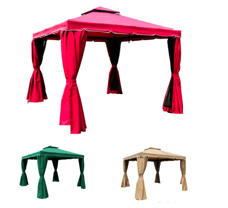 Large Outdoor Awning Stall Roman Tent Umbrella for Courtyard Car Advertising Campaign Four-Legged Gazebo in Arches Category