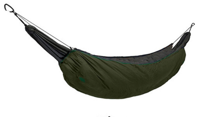 Single Portable Inflatable Nylon Hammock Anti-Rollover Outdoor Camping Hiking Travel Including Mosquito Net Adults Children