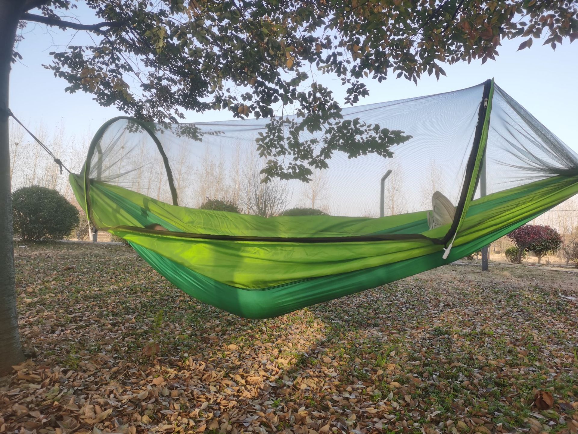 New Outdoor Automatic Quick-Opening Hammock Nets for Camping Mosquito Control Leisure with Unique Design