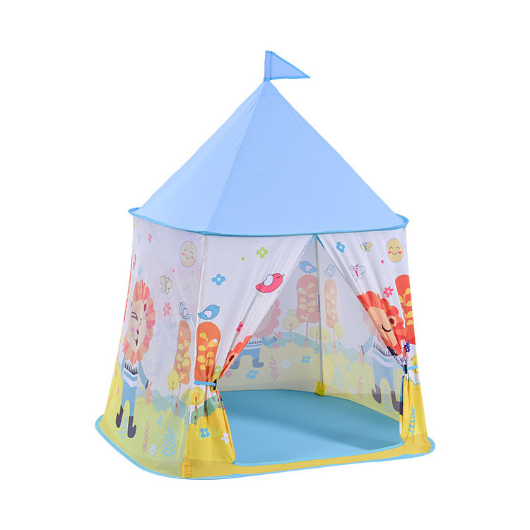 Children's tent indoor playhouse family boy and girl baby princess castle small house ball pool playhouse yurt