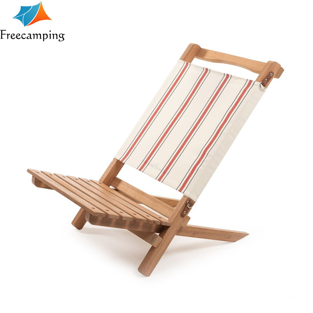 Teak Wood Beach/Camping/Events 2 Piece Portable Nesting Chair,Comfortable 20