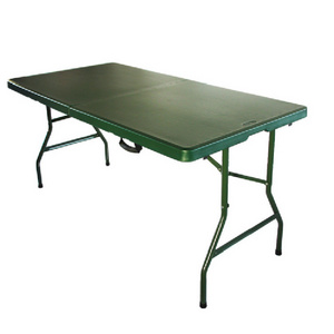 Field blow molding table Outdoor portable folding conference table Working picnic stand table