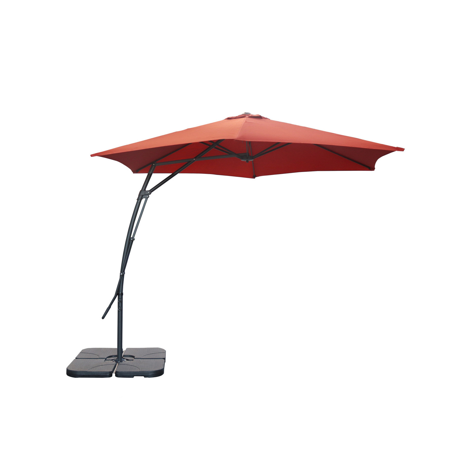 Outdoor Roman Garden Umbrella Adjustable Patio Cafe Sun Shade Ultimate Wrench Umbrella for Outdoor Furniture