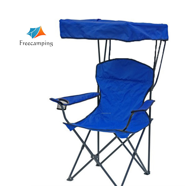 Camping Chairs with Shade Canopy Chair Folding Camping Recliner beach chair sunshade umbrella