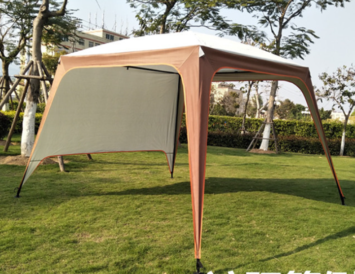 Multi-Person Outdoor Recreation Tent Canopy Pergola Beach Awning Travel Sun Protection Rain Camping Tent Mosquito Repellent