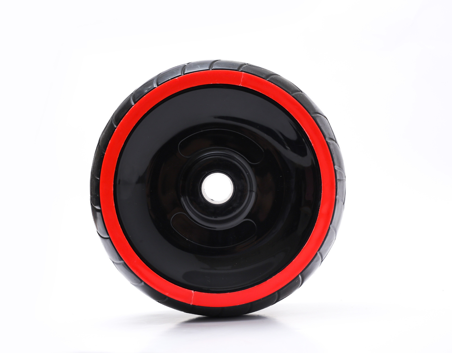 AB wheel rubber ab roller Silent single wheel abdominal machine Home fitness equipment exercise ab roller