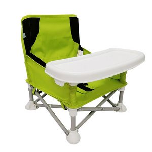 Outdoor Baby beach Chair Children's Foldable dining Children's chair Baby home portable dining chair