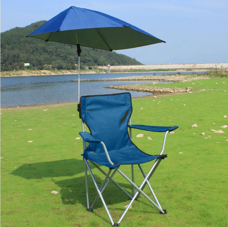 Customized Outdoor Folding Metal Chair Modern Design Beach and Picnic Chair with Easy-to-Carry Bag Basics Camping Furniture