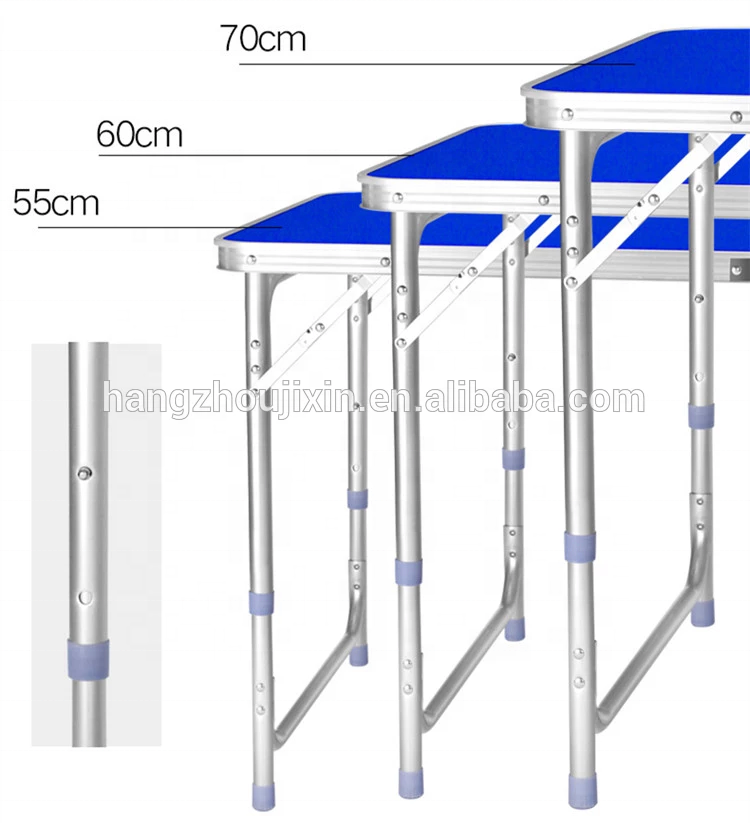 Outdoor Table chair set Furniture General Use Aluminum Folding Table Family Picnic Table with Chairs