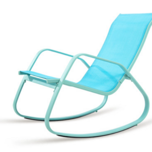 OEM Comfortable floor modern rocking chair outdoor zero gravity aluminum lazy Lounge chairs