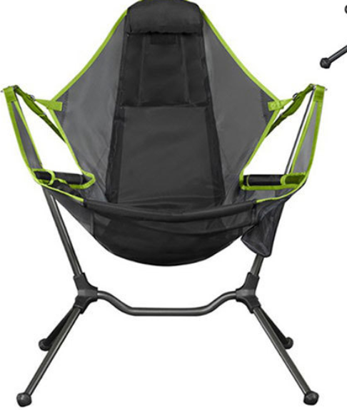 outdoor portable folding rocking aluminium reclining beach chair reclining camping chair