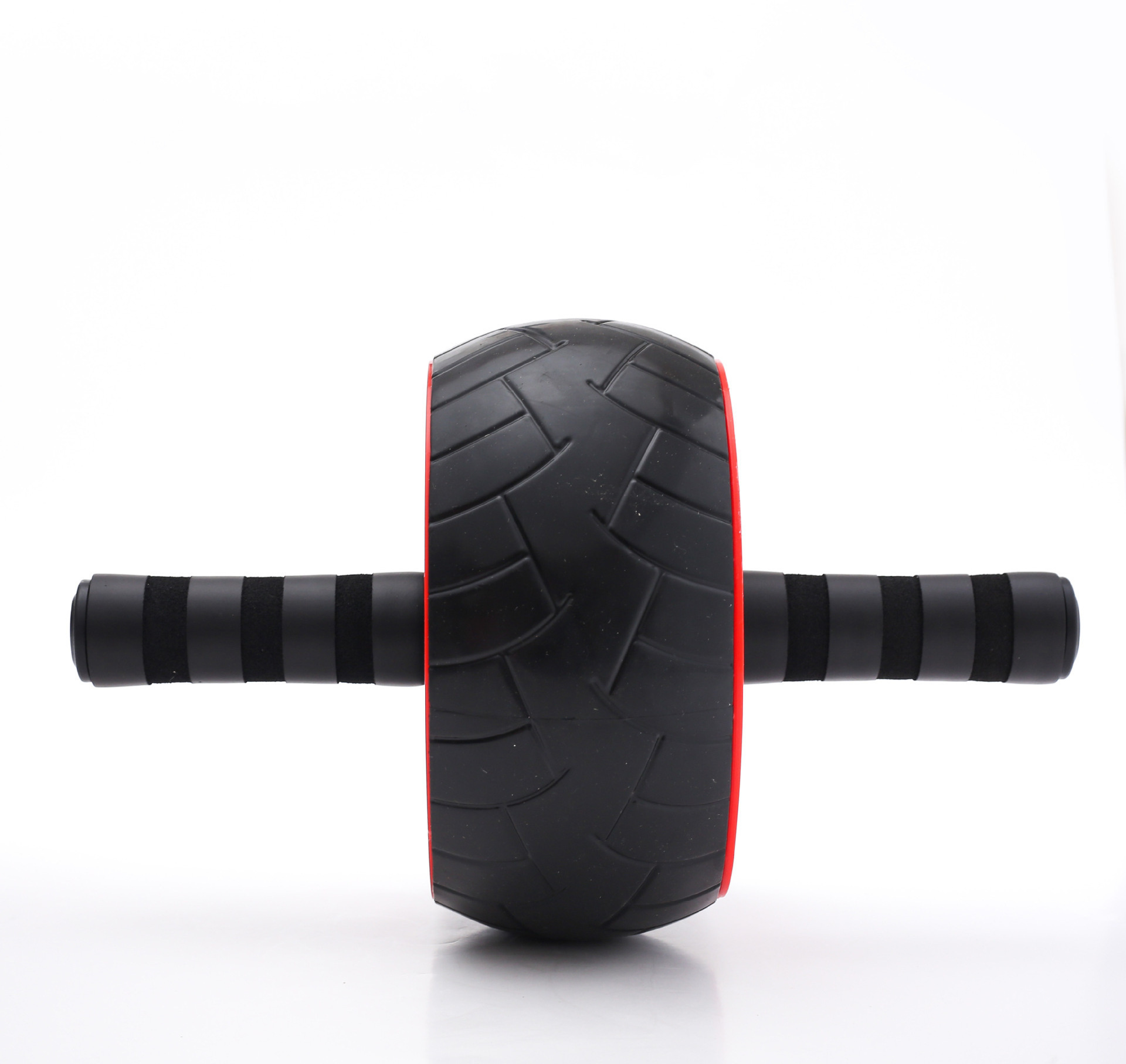 AB wheel rubber ab roller Silent single wheel abdominal machine Home fitness equipment exercise ab roller