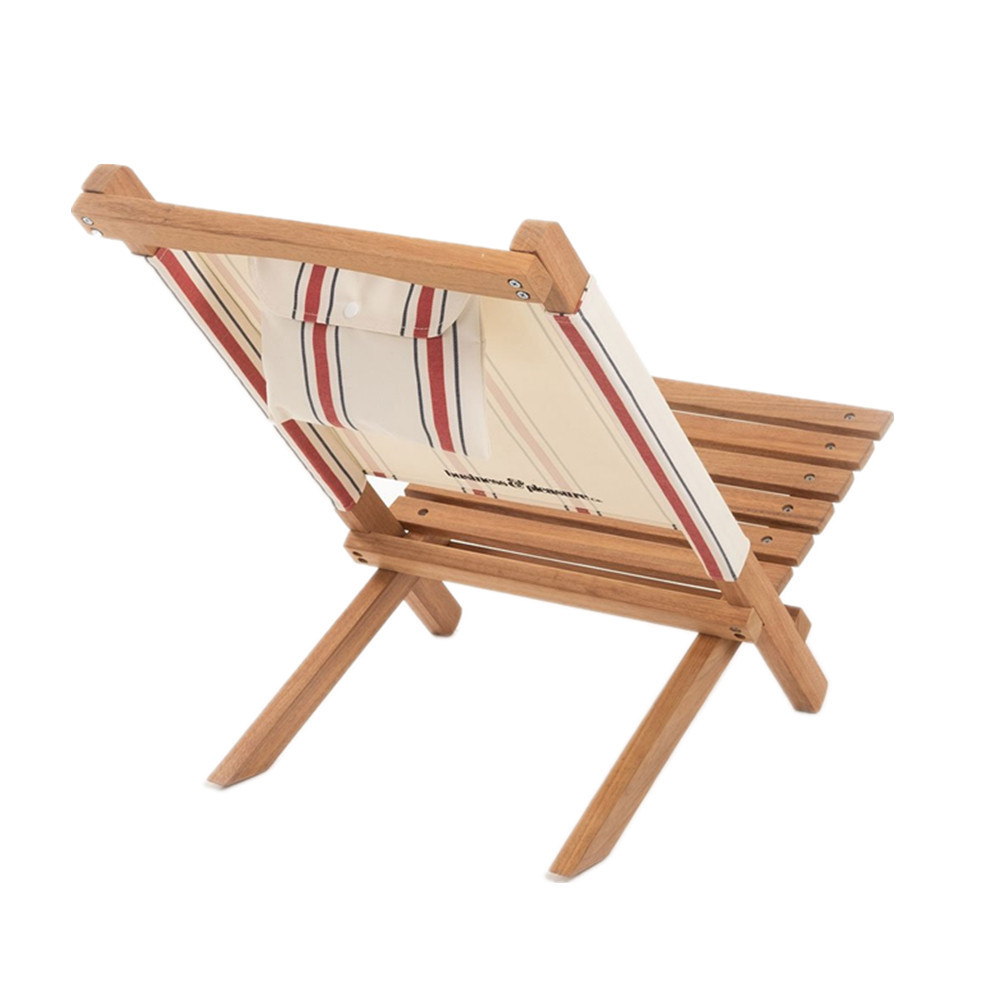 Teak Wood Beach/Camping/Events 2 Piece Portable Nesting Chair,Comfortable 20