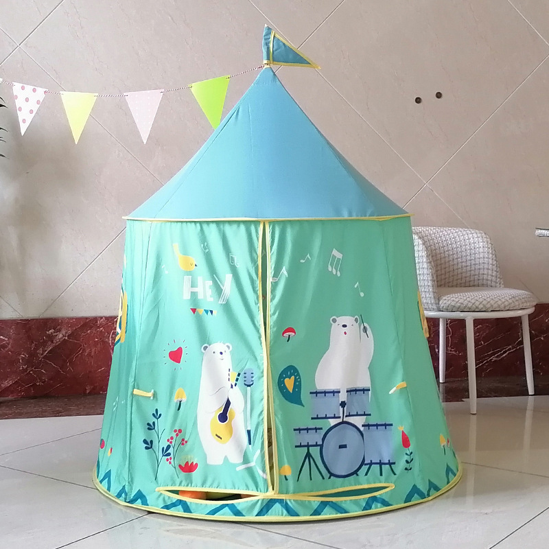 Children tent play house indoor family boy playhouse girl castle small house yurt