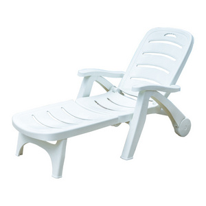 Outdoor plastic beach portable casual lounge chair Swimming pool patio chair,Folding Outdoor Beach Relax Chair