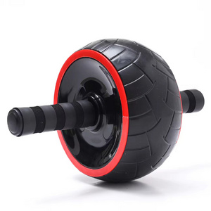 AB wheel rubber ab roller Silent single wheel abdominal machine Home fitness equipment exercise ab roller