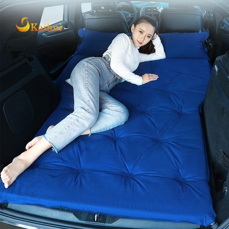 Auto Inflatable Bed SUV Car Shock Bed Car TSUV Car Shock Bed Car Travel Mattress Rear Trunk Bed Outdoor Camping Tent Air Cushion