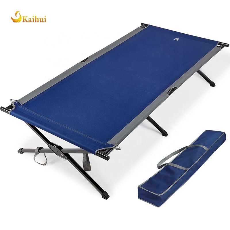 Sleeping Cot for Adults, Heavy Duty Camping Cots for Outdoor with Carry Bag, Extra Wide Folding Bed Camp Cot84.3