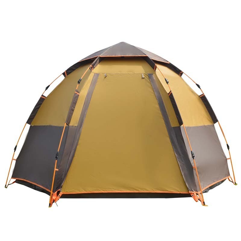 5-6 Person Portable Folding Lightweight Outdoor Camping Wholesale Automatic Waterproof Pop Up Dome Tent