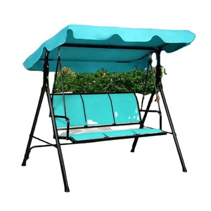 High Quality Garden 3 Seats Canopy Swing Chair Hammock Beach Patio Swing Chair Outdoor Garden Furniture