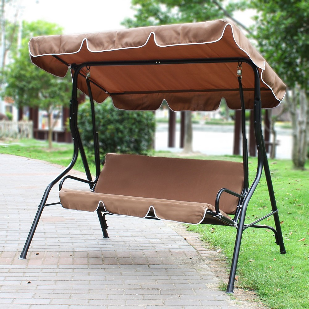 3person seat Hammock Standing Hanging Outdoor seing Chair Garden Patio Canopy Swing Chair