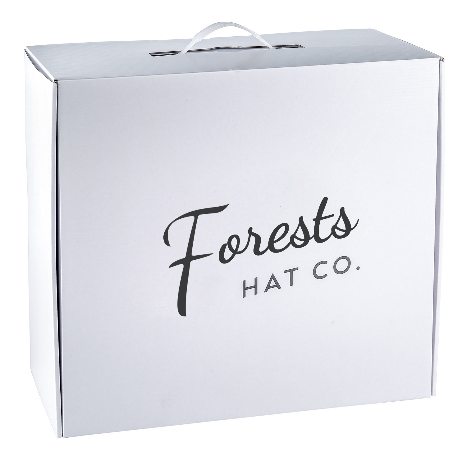 Custom fedora hat box mailer cardboard gift packaging fedora hat shipping box  for big hats