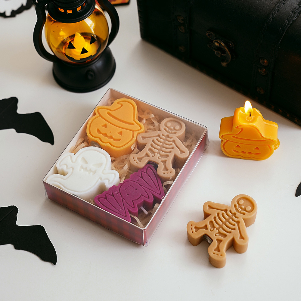 Halloween Decoration Fall Decor Incense Novelty Candles Luxury Christmas Candle Gifts Box