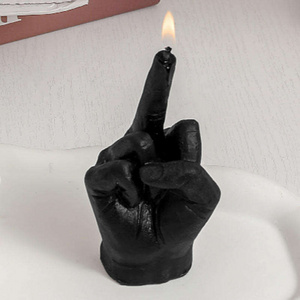 Funny Middle Finger Aromatherapy Candle Desktop Home Decoration Gift Ornaments Candle