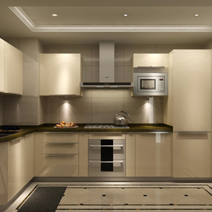 Modern minimalist style kitchen cabinets