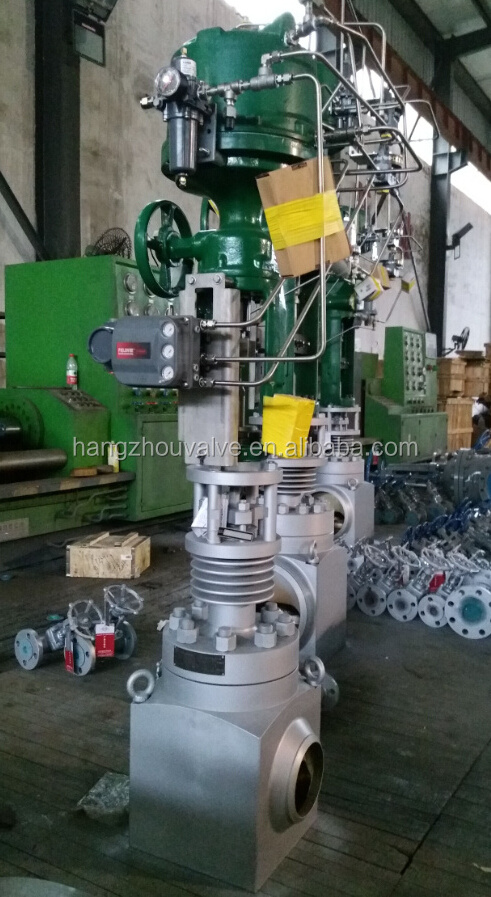 Fisher actuator control valve