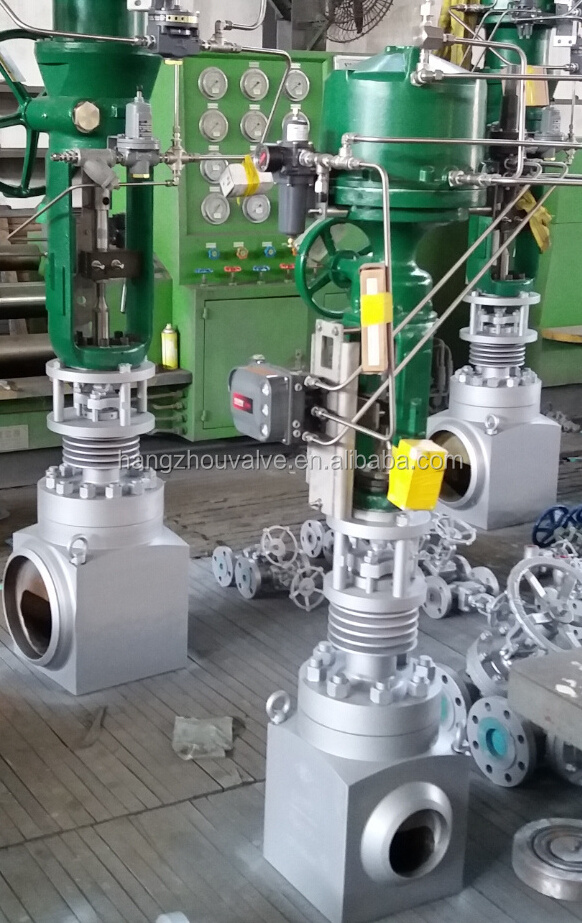 Fisher actuator control valve