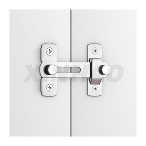 Stainless Steel 304 180 Degree Sliding Barn Door Lock Gate Latch Flip Latch Safety Door Bolt Latch Lock for Privacy