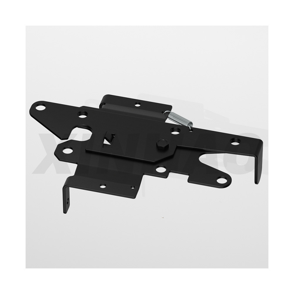 Black Yard Gate Latch 1-set with istallation screws fence gate latch for fence  gate latch