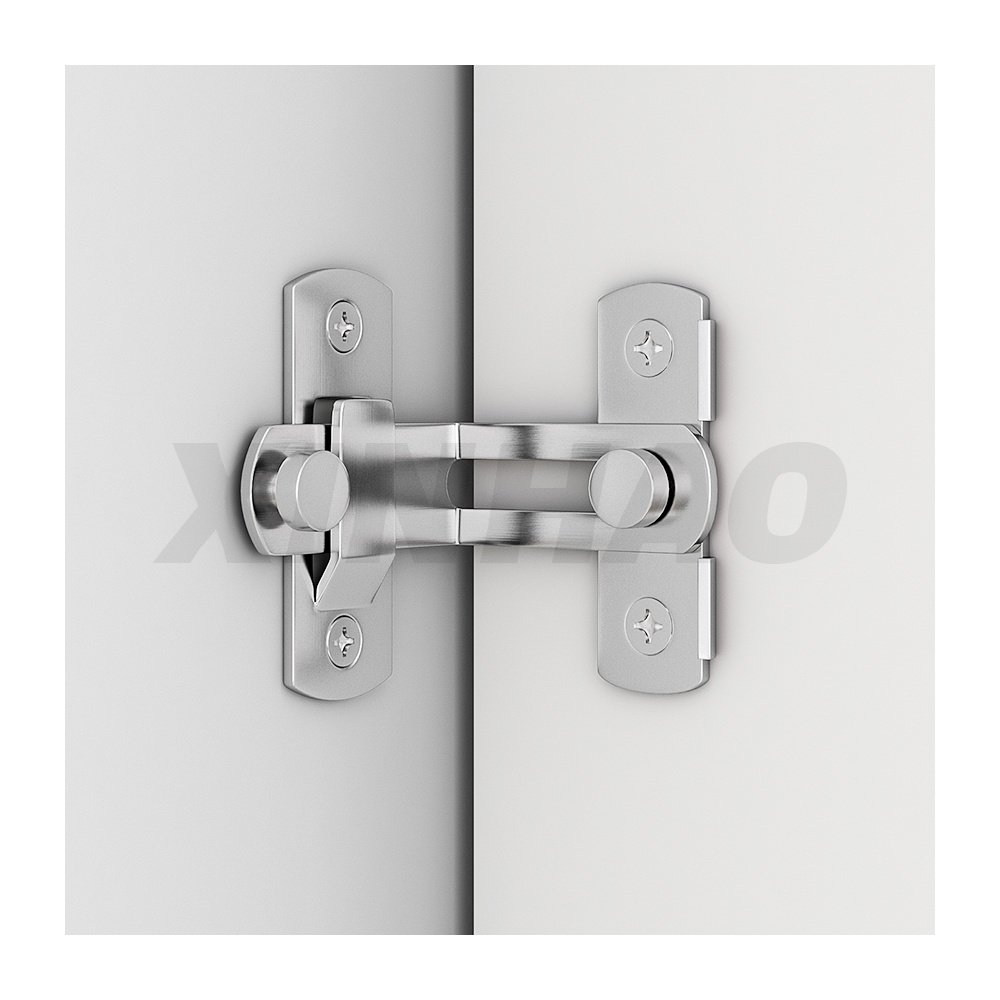 Barn Door Lock 90 Degree Stainless Steel Sliding barn Door Latch and Catches for Bathroom