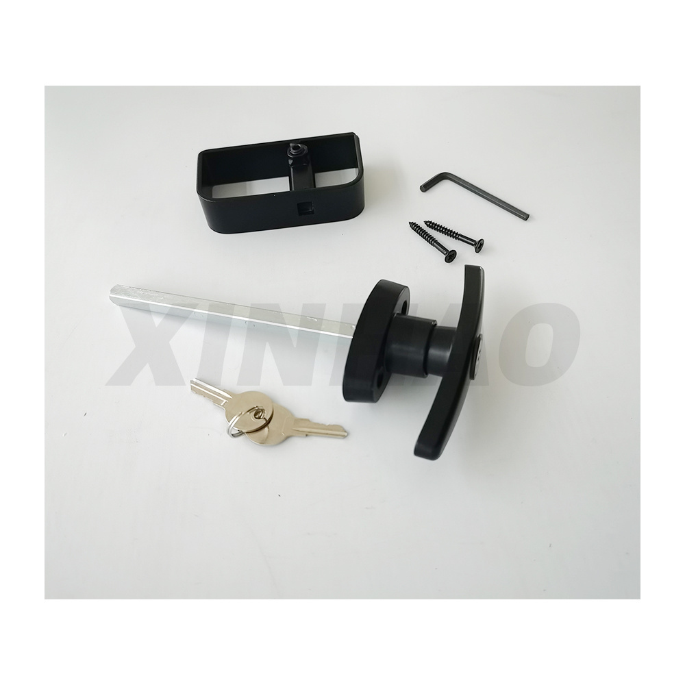 Garage Door Handle, Replacement Garage Door Shed Door Lock T Handle Shed T-Handle Lock kit Manufacturer