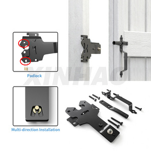 XINHAO Factory direct contemporary heavy duty garden fence gate hardware wooden door gate latch